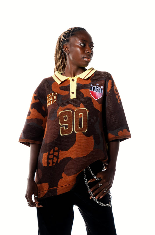 KNIT FOOTBALL JERSEY