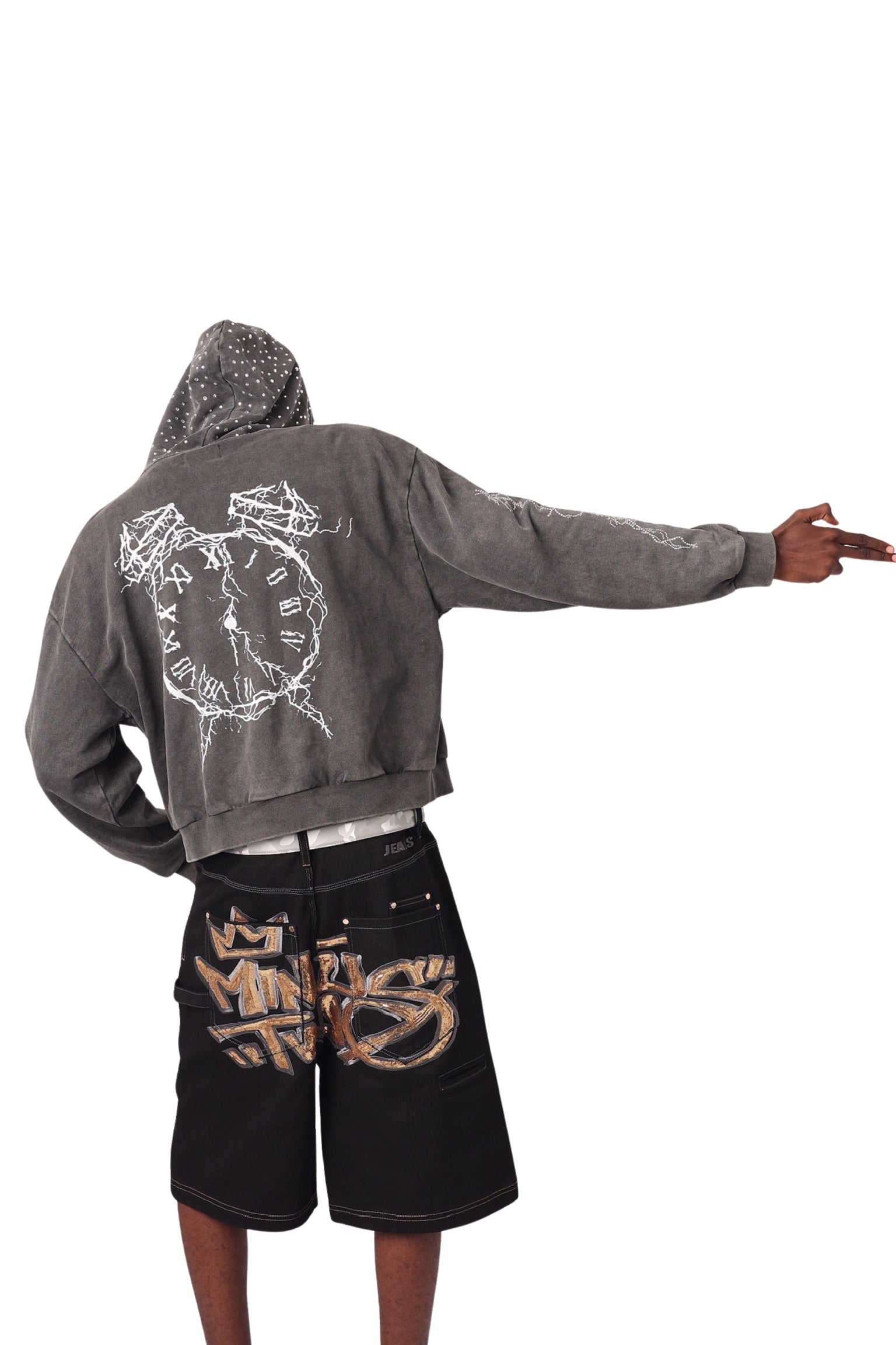 LIGHTING LOGO HOODIE